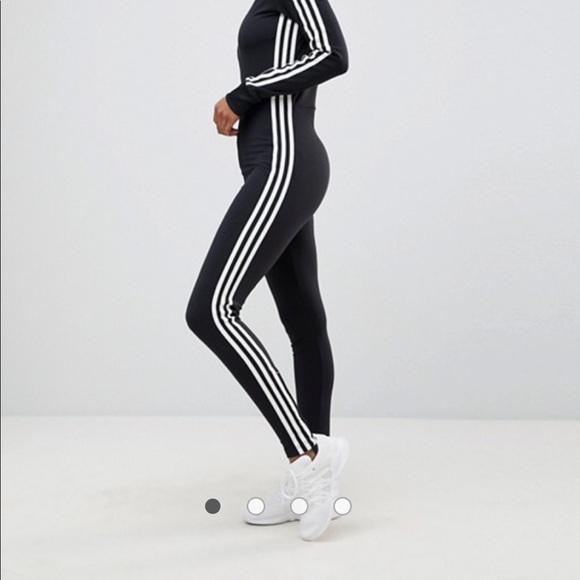 adidas three stripe jumpsuit